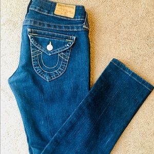 True Religion Straight Leg Jeans